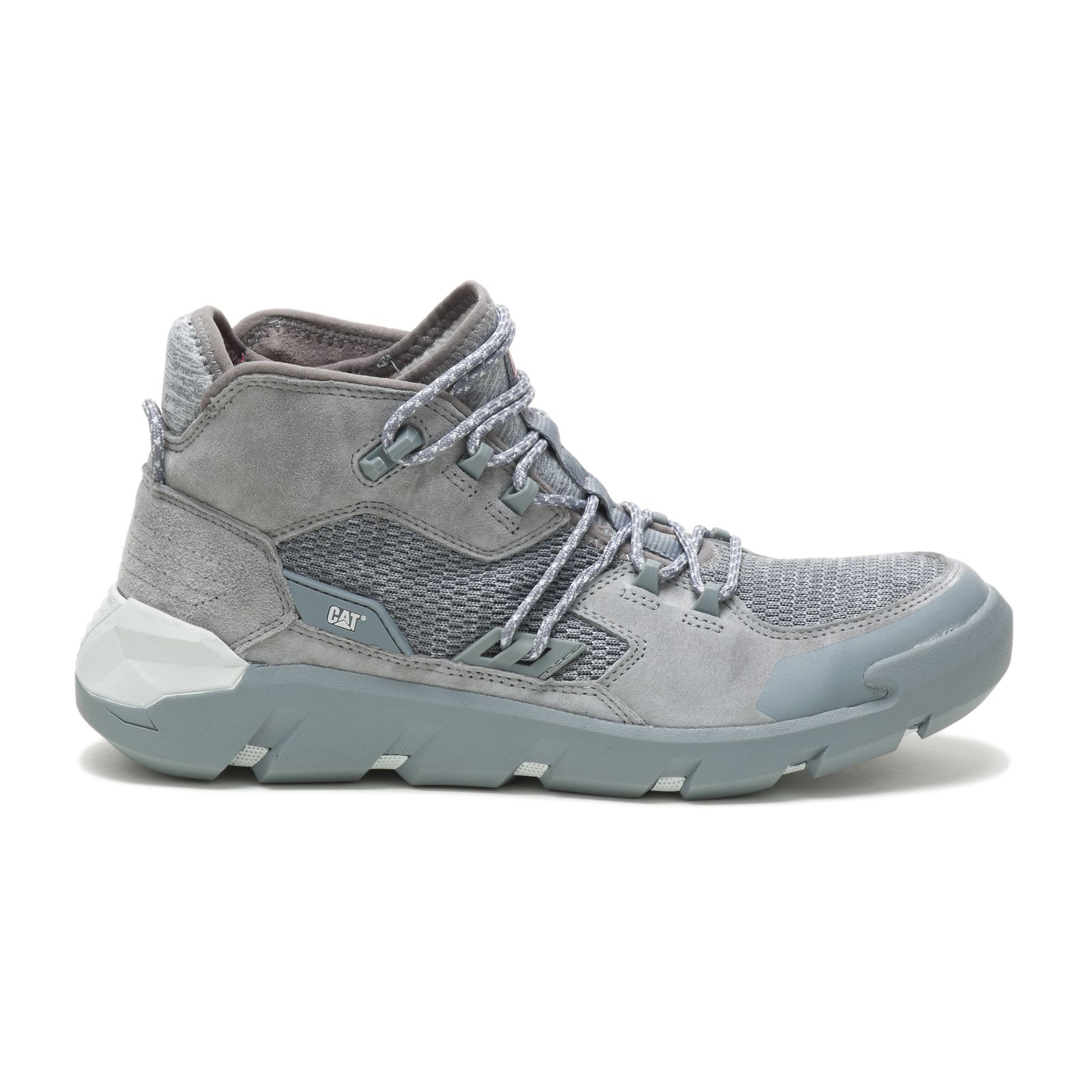 Mens Caterpillar Crail Mid Sneakers Grey Malaysia (ASMIK5723)