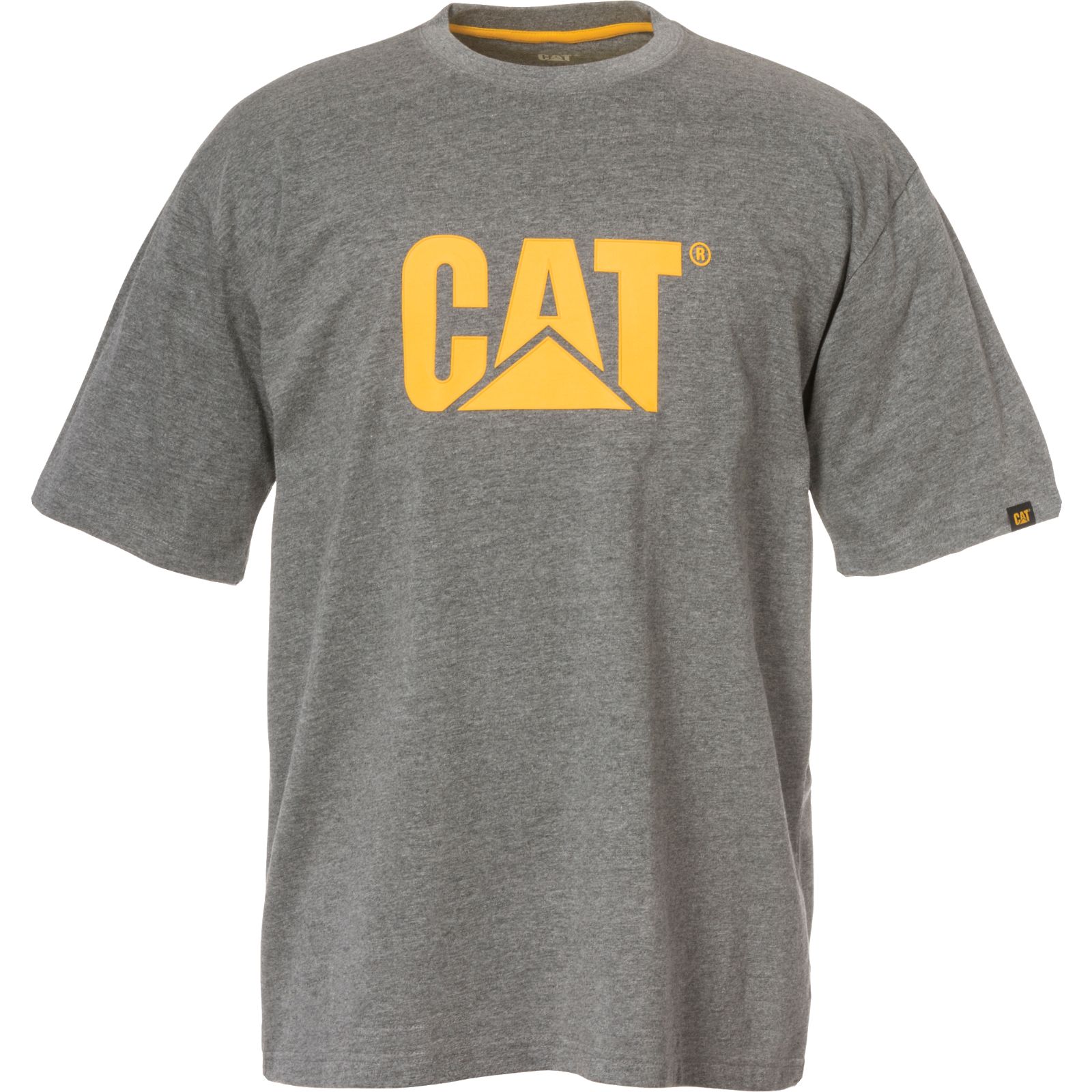 Mens Caterpillar Trademark T-Shirts Grey Malaysia Online (TMXEY2134)