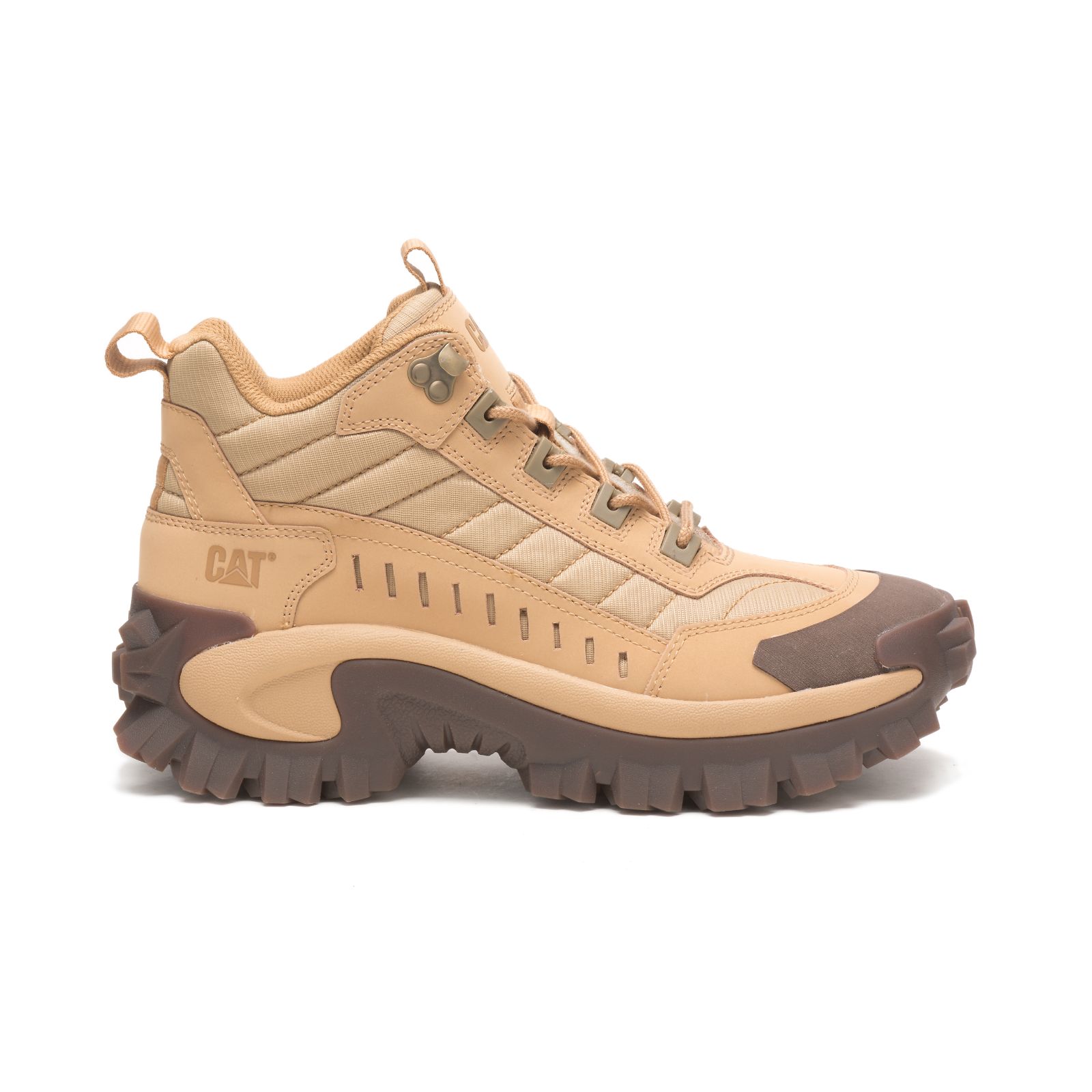 Womens Caterpillar Intruder Mid Sneakers Khaki Malaysia Online (VYDLU7962)