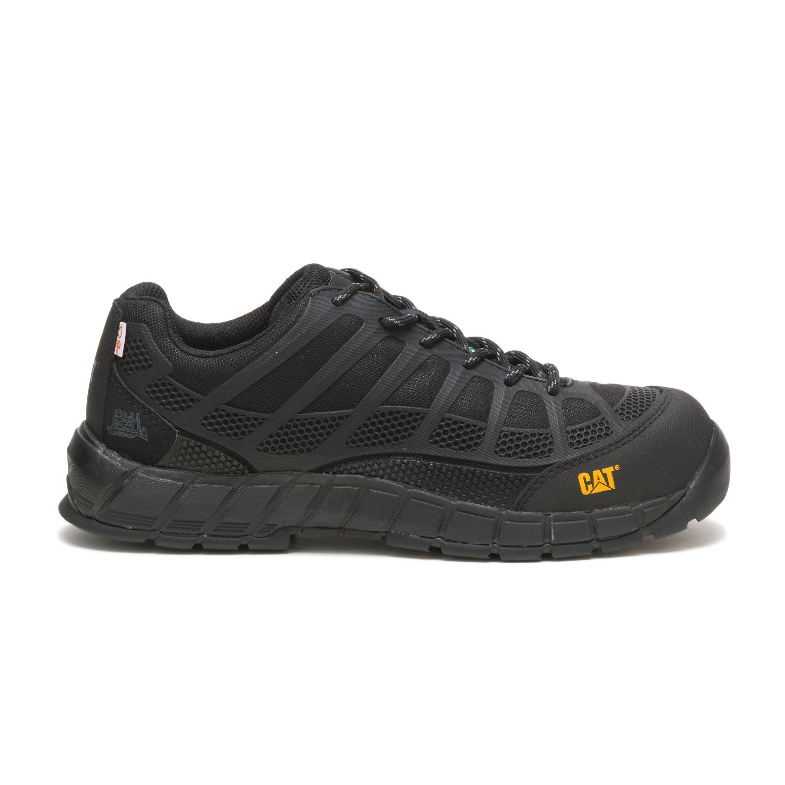 Mens Caterpillar Streamline Csa Shoe (Composite Toe, Non Metallic) Work Shoes Black Malaysia Outlet (WQFLA5031)