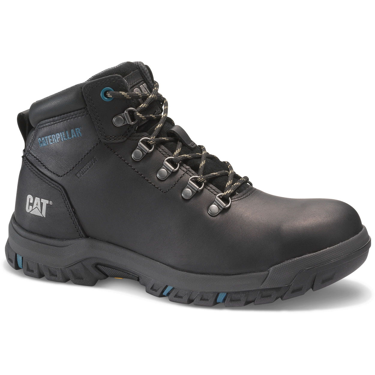 Womens Caterpillar Mae St Wp Safety Boots Black Malaysia Outlet (GAUPD9518)