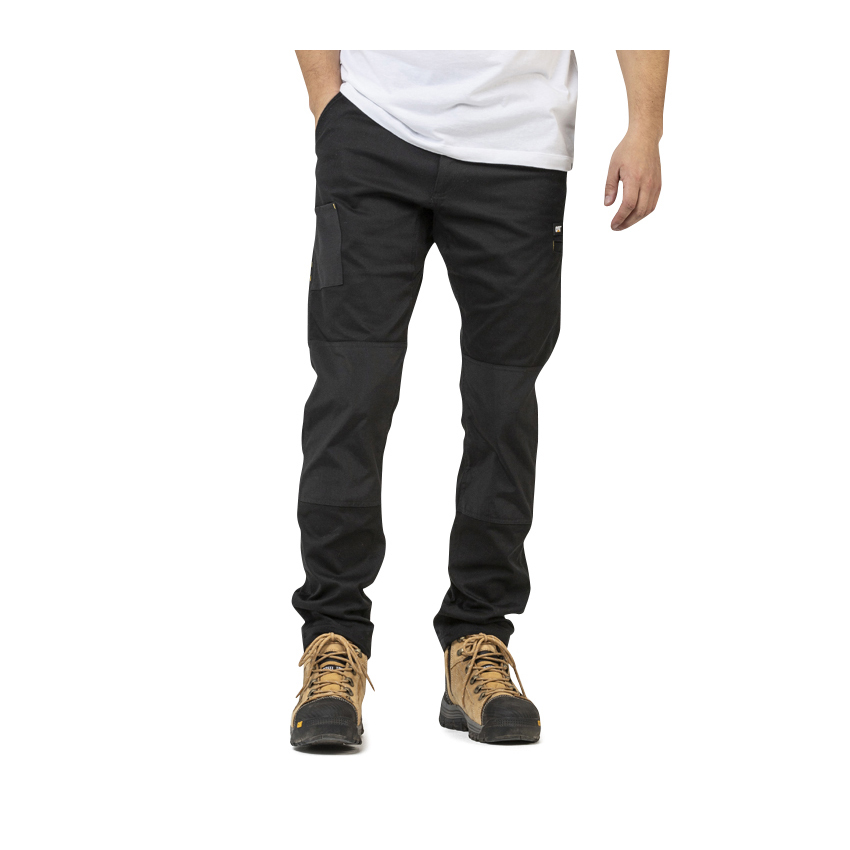 Mens Caterpillar Machine Pants Black Malaysia Outlet (XYVBW8204)